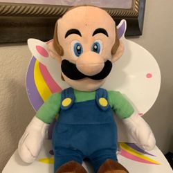 Super Mario Luigi Plush 14”