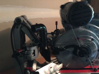 Bosch 12" bevel / miter "hinge" saw