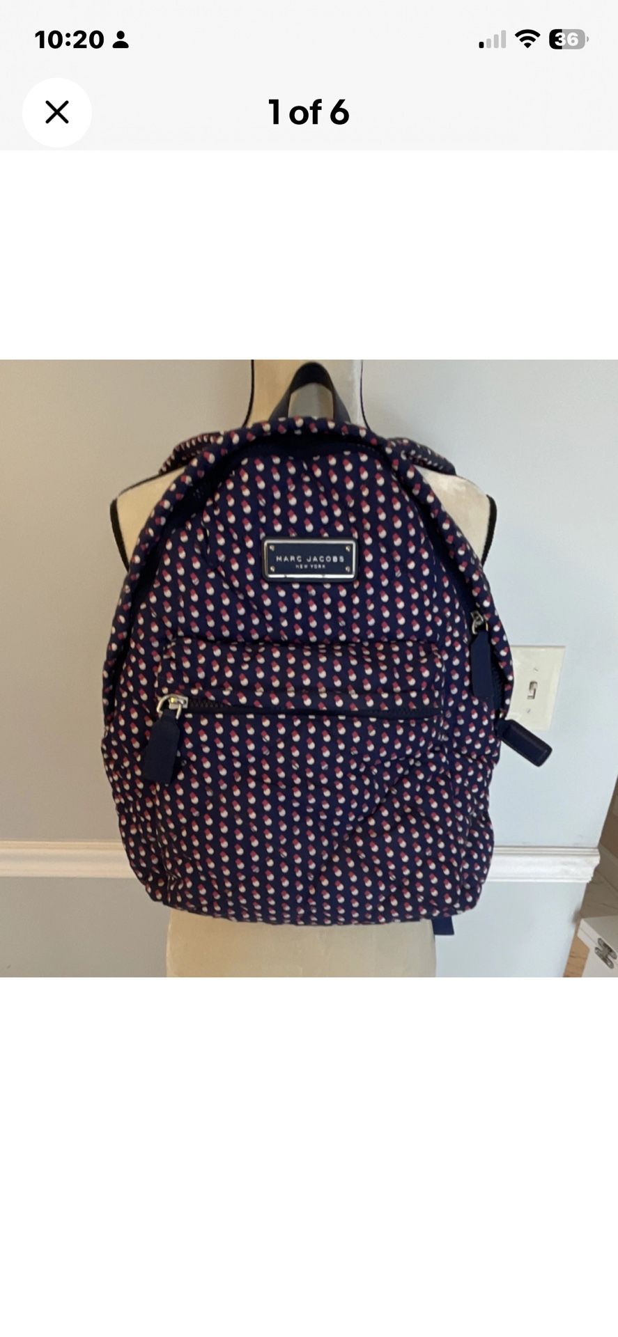 Marc Jabocs Back Pack