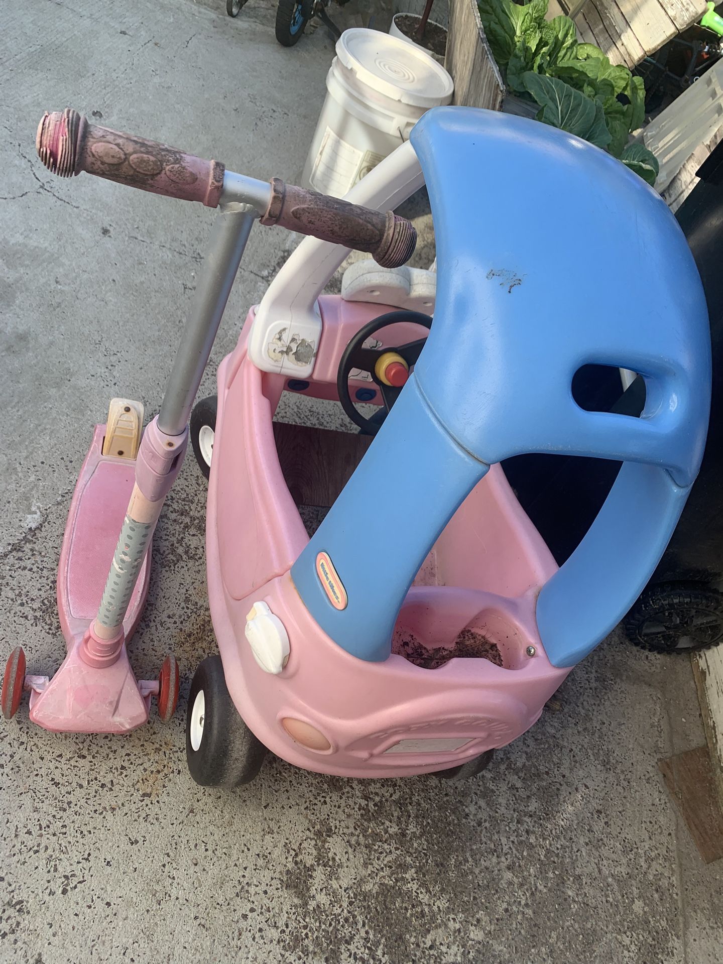 Scooter And Cart