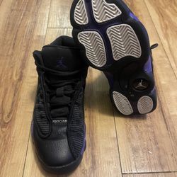 Jordan 13 Court Purple Size 2Y Preschool $20