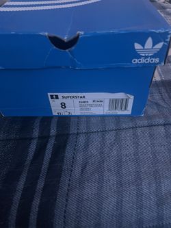 Adidas Superstar Black/White Men’s 8