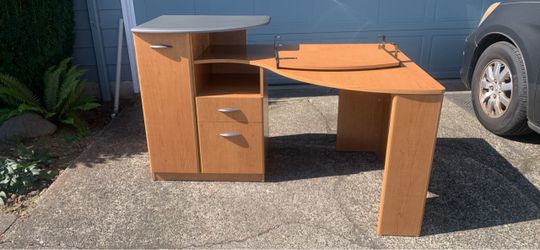 Modern Desk w/ Storage