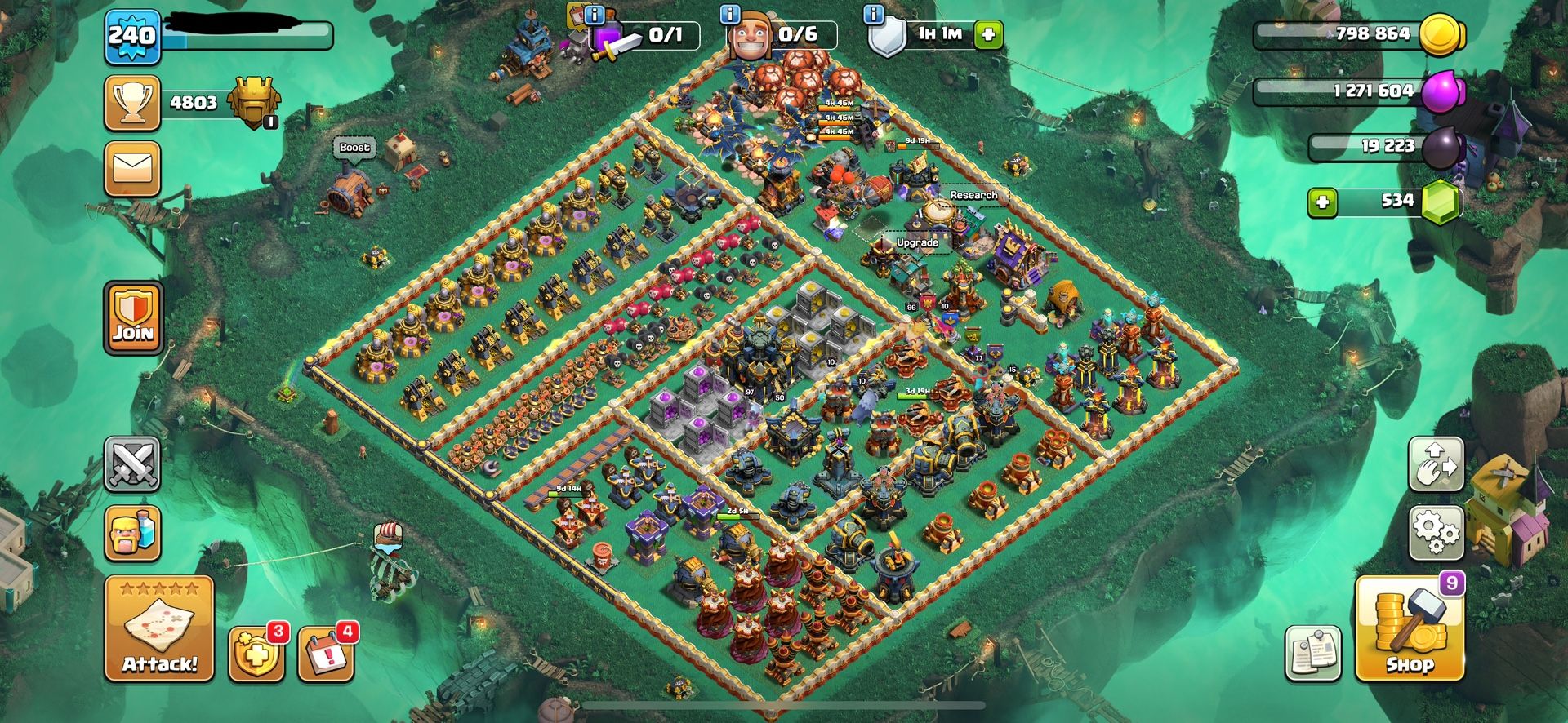 Clash Of Clans TH17