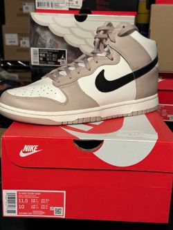 NEW 2022 NIKE DUNK HIGH “Fossil Stone” Sz5.5y, 9.5m, 10m, 10.5m