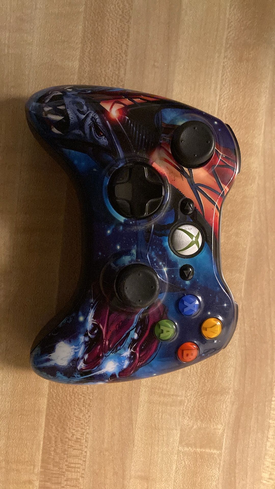 Xbox 360 Wireless Halo 3 Covenant Controller Special Edition Limited Rare Tested