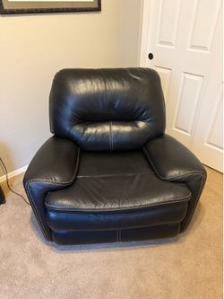 Electric Recliner Faux Leather