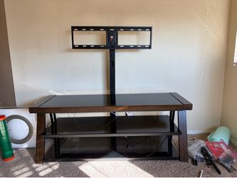 Entertainment media center w/ TV stand