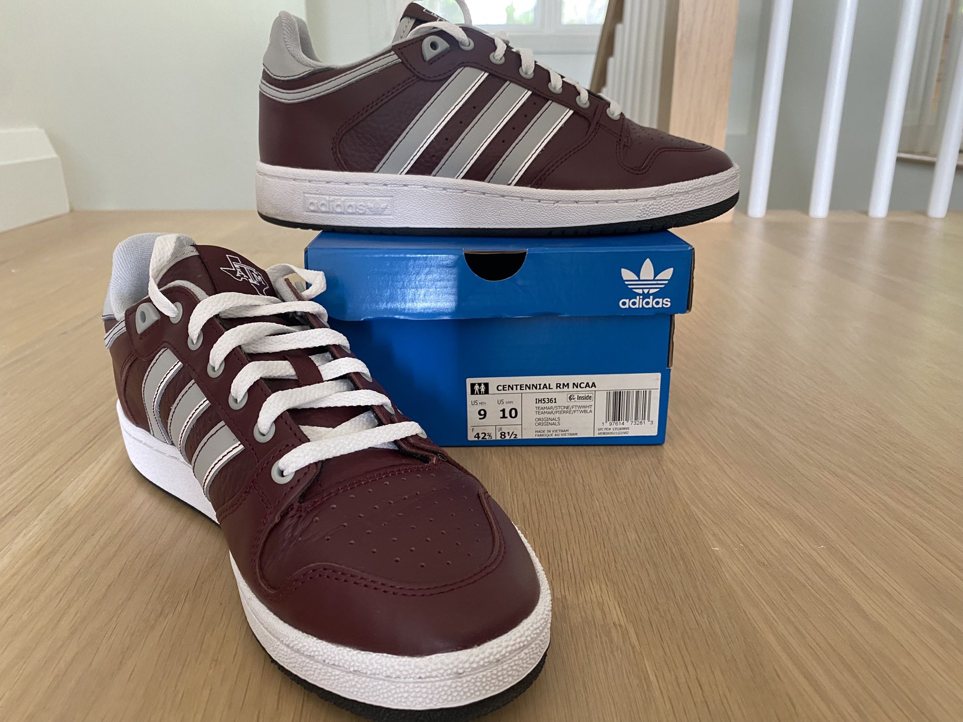 Adidas RM Centennial NCAA Texas A&M Size 9 Originals