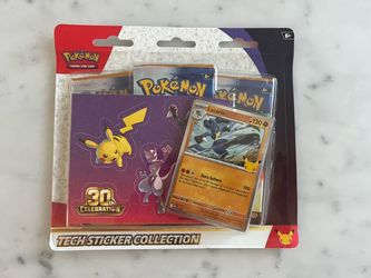 Pokémon 30th Celebration Tech Sticker Collection