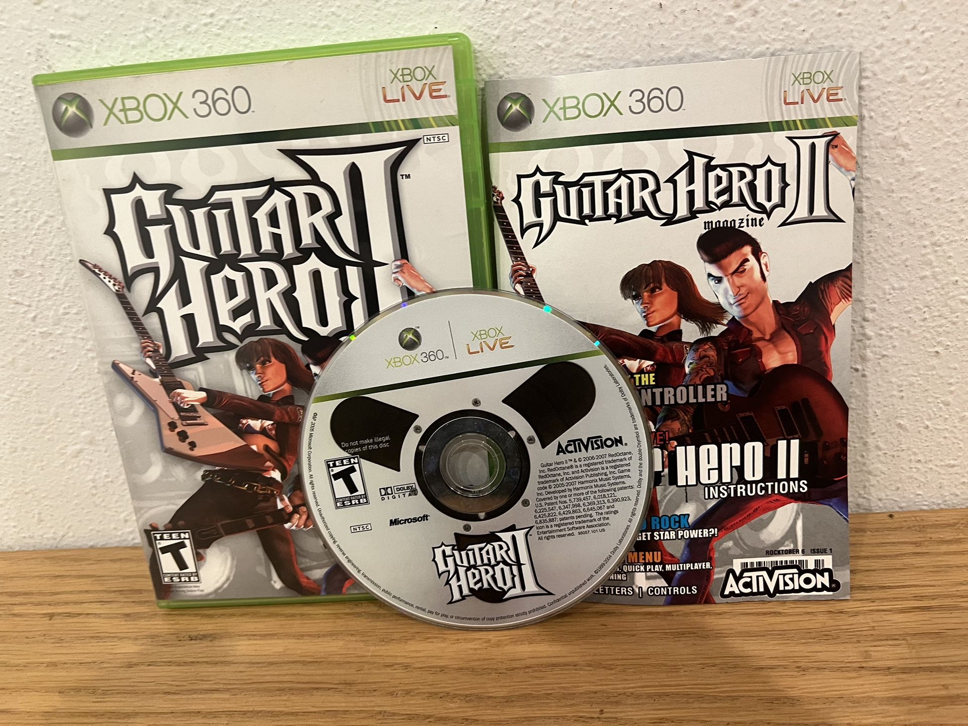 Guitar Hero II for Xbox 360 CIB
