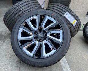 NEW 22” GMC Yukon Sierra Denali Chevy Silverado Tahoe Suburban Wheels Rims Tires 2024