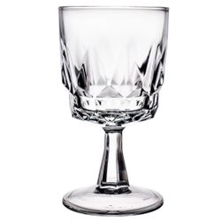 Vintage Arcoroc France ARTIC Crystal Clear 5 3/8" Claret Wine Glass 