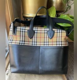 Burberry Diaper Bag/Travel Bag