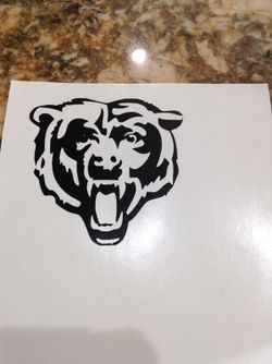 Chicago Bears vinyl decal