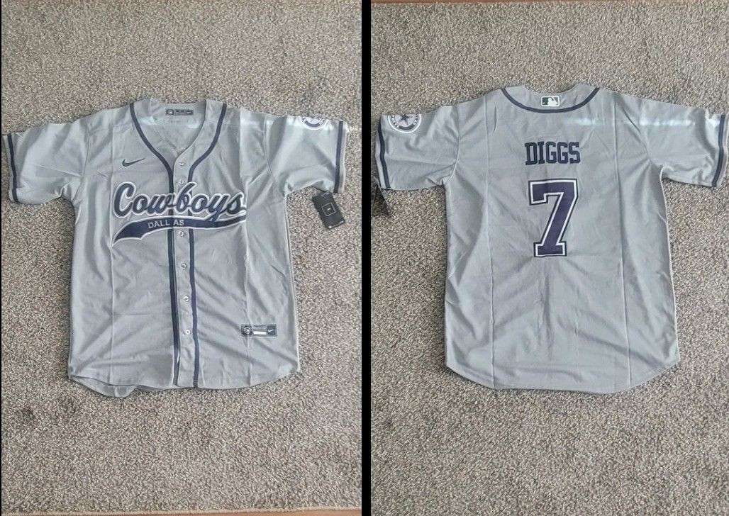 Dallas Cowboys Diggs Baseball Jersey