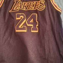 New With Tags Lakers Kobe Mamba Jersey Size 52 XL