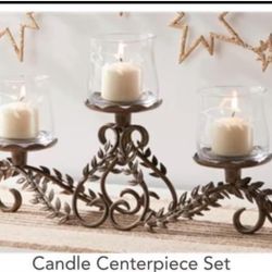 Candle Centerpiece Set New In Box 