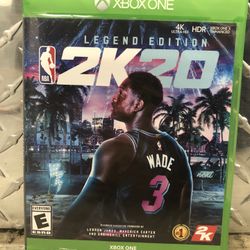 NBA 2k20 Legend Edition Xbox One