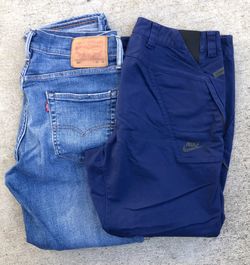 Levis Jeans / Nike Pants Sz 30/30 541