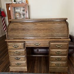 Antique Roll top Desk