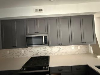 Kitchen cabinets came off a job site