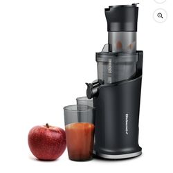 Elite gourmet Black Mastication Slow Juicer 27oz