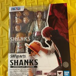 Shanks and Monkey D Luffy Childhood SH Figuarts Figure