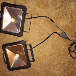 Husky 10,000-Lumen Twin Head LED Work Light 