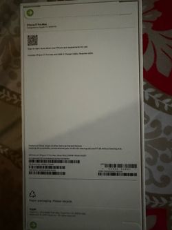 17 Pro Max(Blue) 256 GB NEVER OPENED
