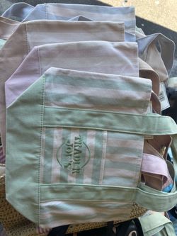 June 2026 Trader Joes striped tote bags