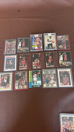 Michael Jordan 15 card lot