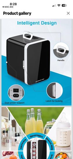 Antarctic star mini refrigerator for on the go. This is brand new.
