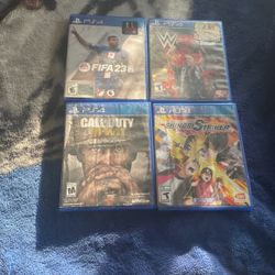 4 PS4 Games 