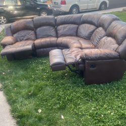 Leather Recliner 