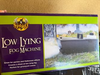 Fog Machine for Halloween - Low lying