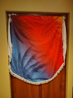 55" Diameter Beach Towel