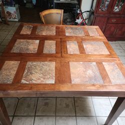 Tall Dining Table With Hidden Leaf