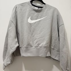 Nike Cropped Sweatshirt Size Small