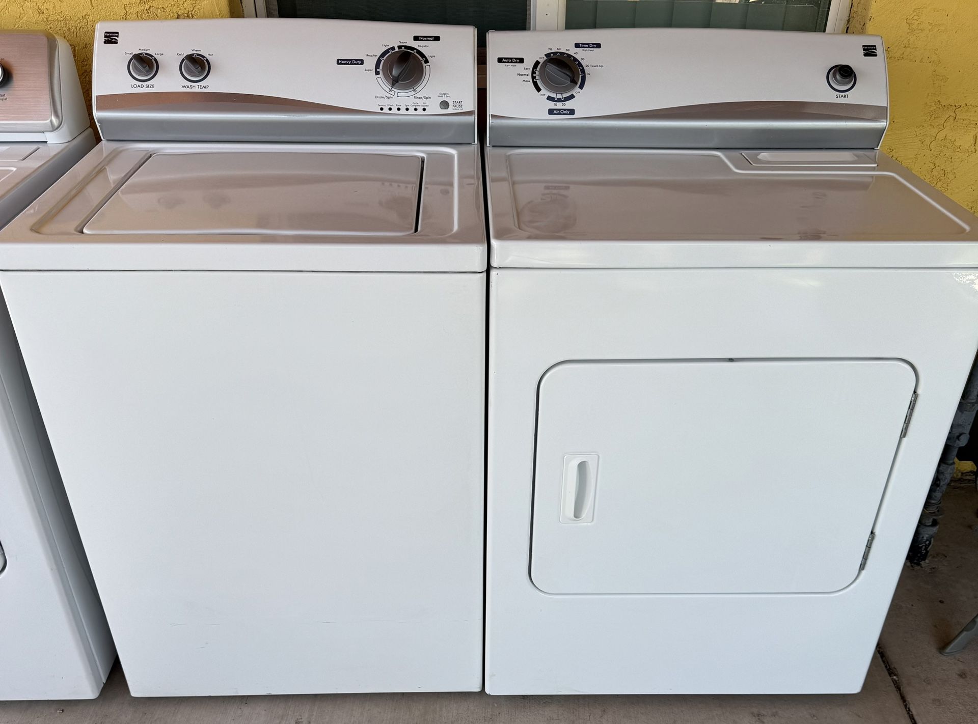 Washer And Dryer Kenmore Electric