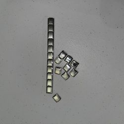 NWOT And EUC Stainless Steel Italian Blank Charms