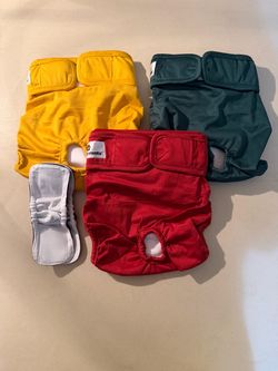Reusable Dog Diapers Set of 3