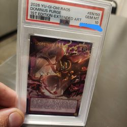 Dominus Purge Overframe PSA 10 Yugioh