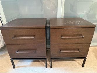 West Elm Bedside Tables
