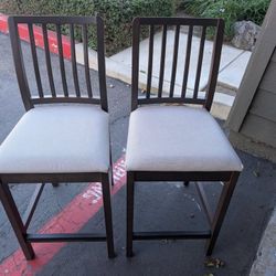 2 Counter Height Barstools - IKEA 