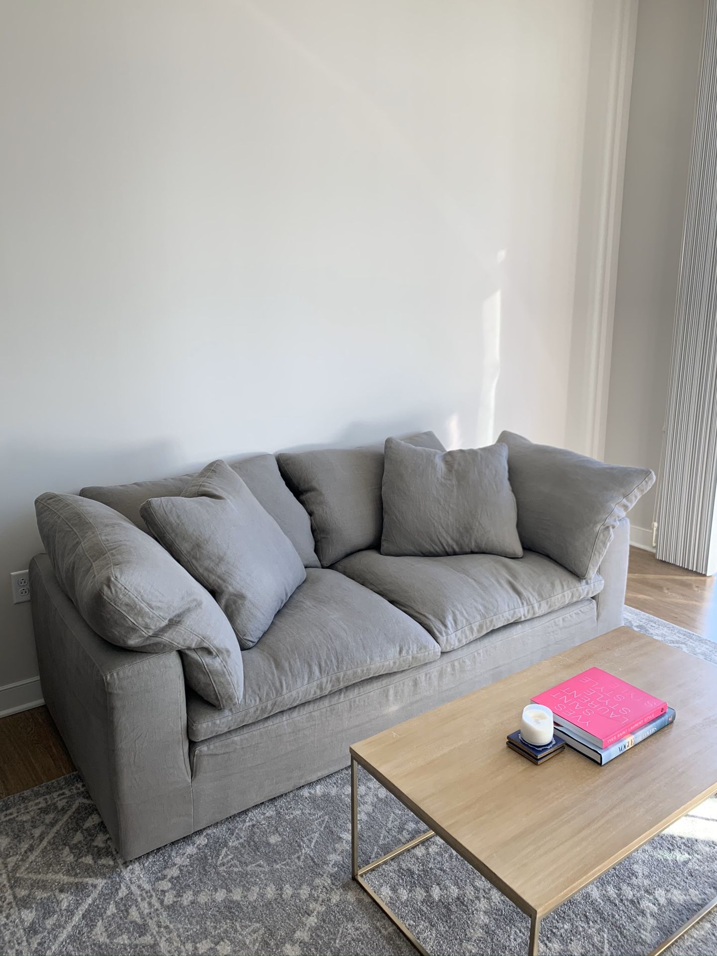 Restoration Hardware 7’ Cloud Couch