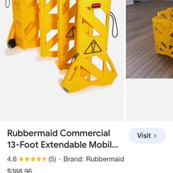 Safety Barriers Yellow 