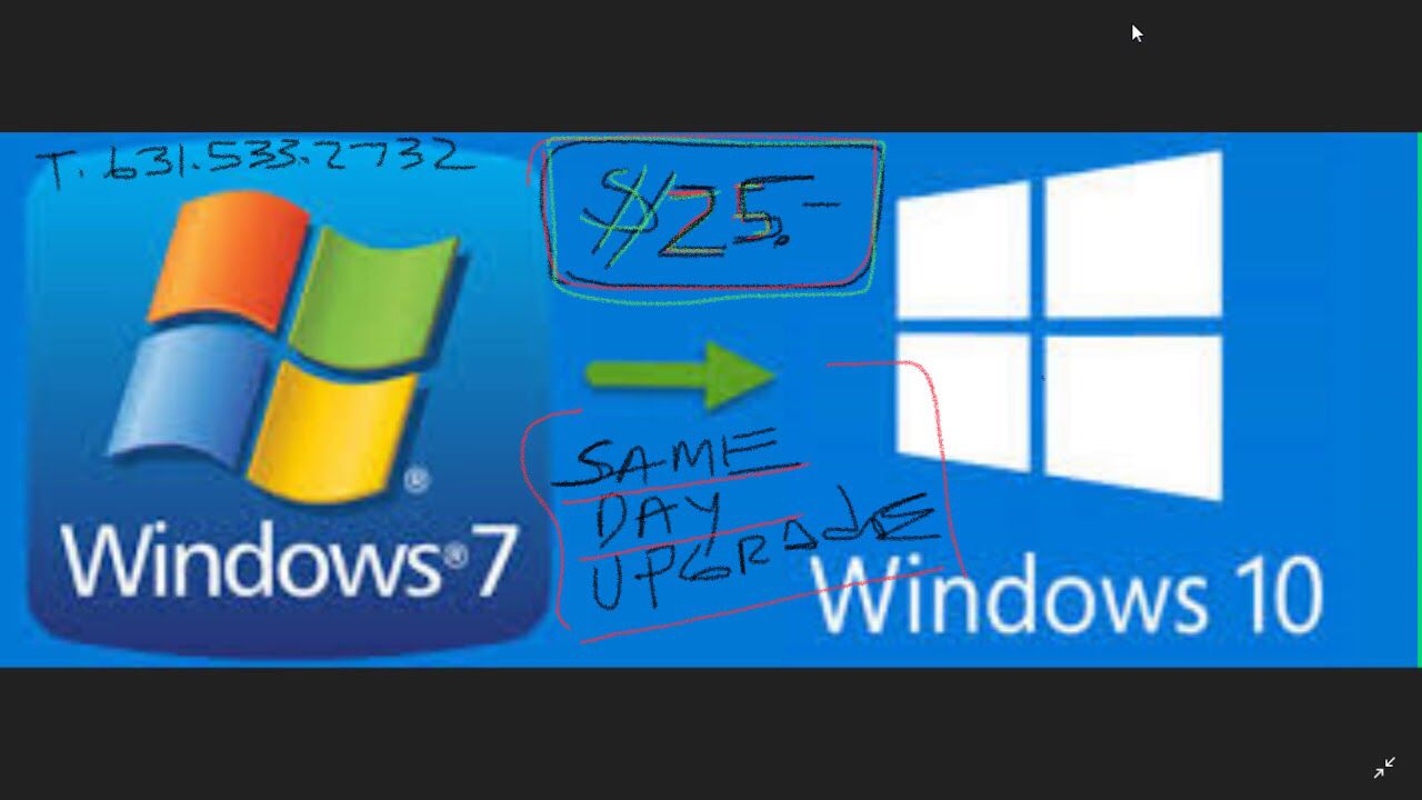 upgrade to windows 10 now 32 or 64 bit $25