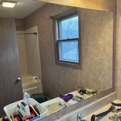 Bathroom Mirror 54”x36”
