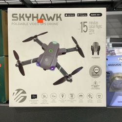 Skyhawk Foldable Video GPS Drone 